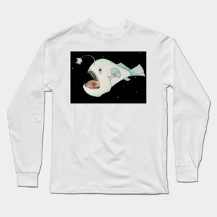 Angler Fish design Long Sleeve T-Shirt